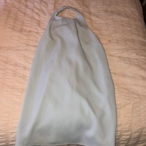 Baby blue dress